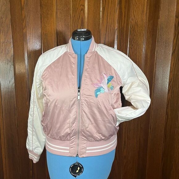 Gap Floral Embroidered Souvenir Jacket size S - Picture 1 of 4